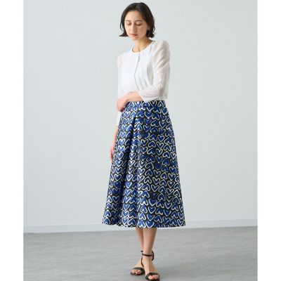アナイ 幾何学模様？ ロングスカート サイズ38 セットアップ対応商品