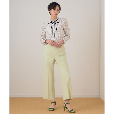 ウールツイルフレアクロップドパンツ | ANAYI/アナイ | 三越