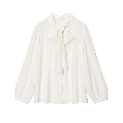 ANAYI バックサテンボウタイブラウス 38 新品タグ付き】ANAYI バックサテンボウタイ ブラウス 38 - メルカリ