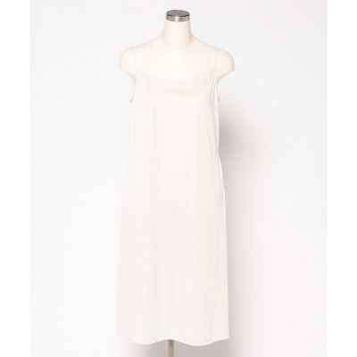 23年✨アナイ ベルトパターンプリントワンピース ロング ボウタイ ホワイト S 23年✨アナイ ベルトパターンプリントワンピース ロング