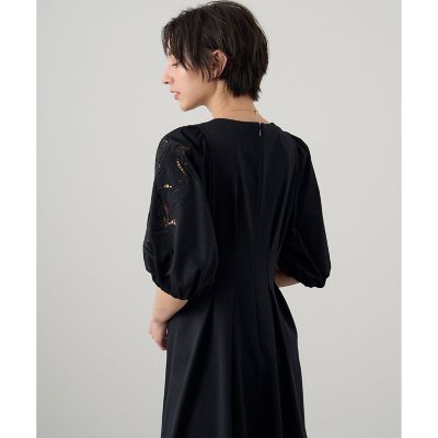 ANAYI モクロディ 刺繍 ソデフリル プルオーバー 38 黒 ANAYI モクロディ 刺繍 ソデフリル プルオーバー 38 黒 - メルカリ