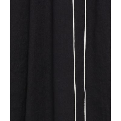 ANAYI アナイ　23SS リネンストレッチバイカラーワンピース 34 麻 ANAYI（アナイ）の「リネンストレッチバイカラーワンピース