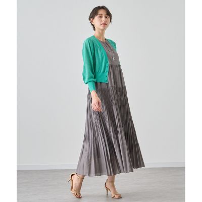 シアーレーヨン天竺ショート　カーディガン