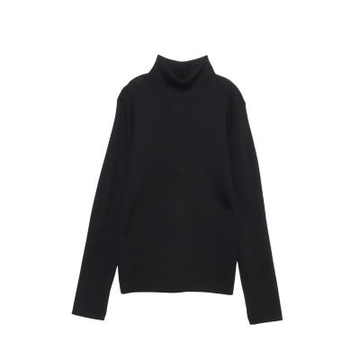 アナイ 38 ウールシルクリブハイネック　プルオーバー シルクカシミヤウーステッド プルオーバー|ANAYI OFFICIAL