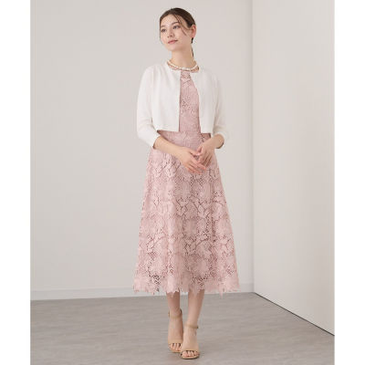 レーヨンナイロン天竺クルーネックカーディガン | ANAYI/アナイ