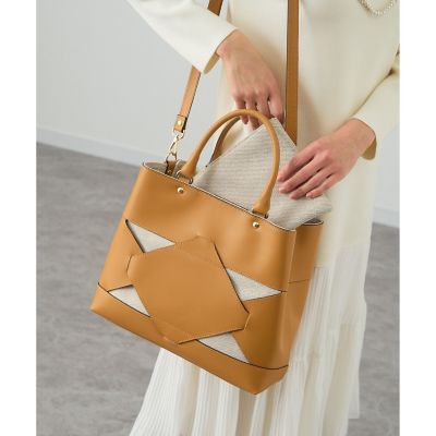 ◇カットワーク２ＷＡＹトート　バッグ