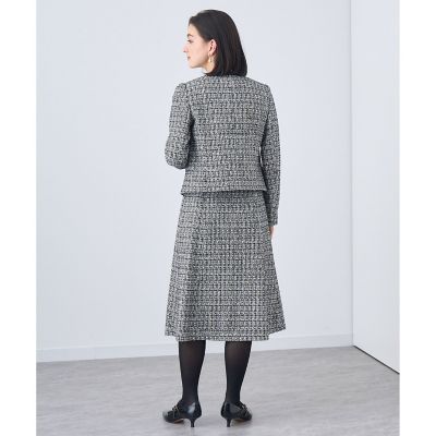 セットアップ対応商品】フリンジツイードクルージャケット