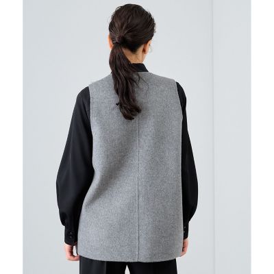 カシミヤファー布帛ジレ | ANAYI/アナイ | 三越伊勢丹オンライン