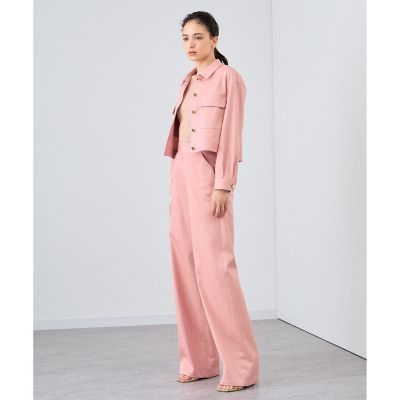 23AW 完売品 ANAYI デニムライクポケットコクーンジャケット 36