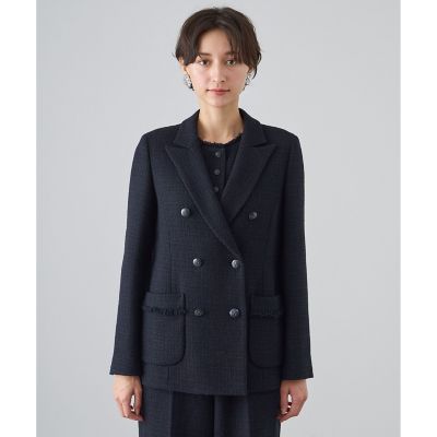 専用　 アナイ　ダブルジャケット トライスピンツィードダブル ジャケット | ANAYI/アナイ | 三越