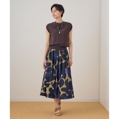 【極美品】アナイ　ANAYI フラワーレースマーメイドスカート　ブルー　38 中古・古着通販】ANAYI (アナイ) フラワーレースマーメイド