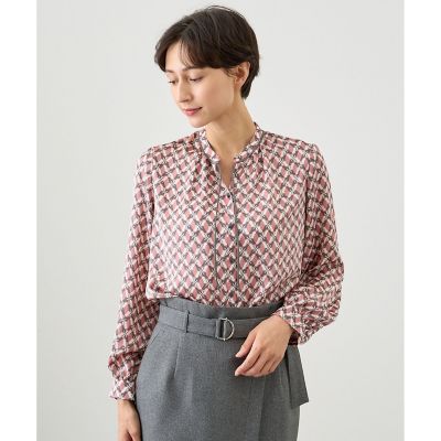 美品✨アナイ　ドローイングプリントパフスリーブ ブラウス 2way 近年 美品✨アナイ ドローイングプリントパフスリーブ ブラウス 2way