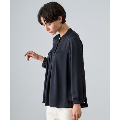 サテンタックスキッパー ブラウス サテンタックスキッパー ブラウス | ANAYI/アナイ | 三越伊勢丹