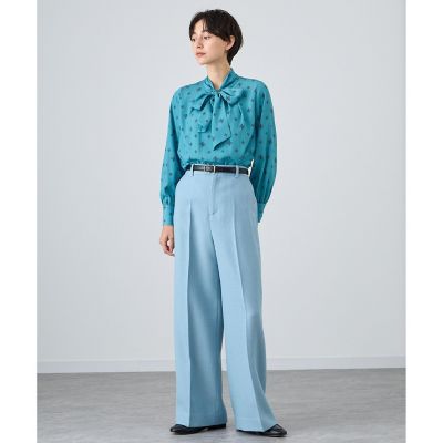 アナグラムドットプリントボウ ブラウス | ANAYI/アナイ | 三越伊勢丹