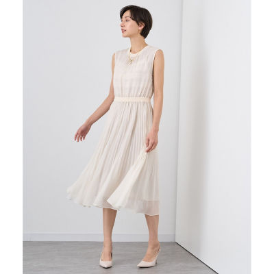 チェックオーガン重ねプリーツワンピース | ANAYI/アナイ | 三越伊勢丹  