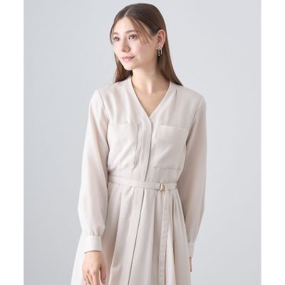 美品○アドーアADORE○ドライリブニットワンピース46200円 程遠かっ