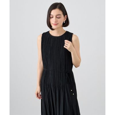 【美品】ANAYI ソフトジャージープリーツワンピース グリーン　ワンピース ソフトジャージープリーツ ワンピース | ANAYI/アナイ | 三越