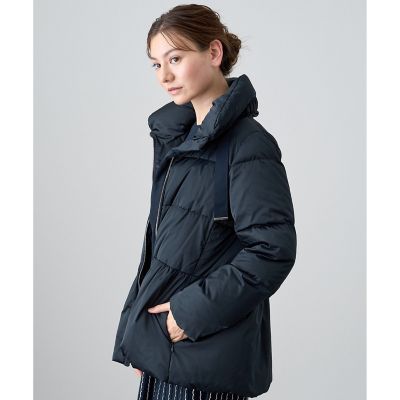 新品☆ ANAYI サテンピーチショートダウンコート/セオリー、23区、ロペ