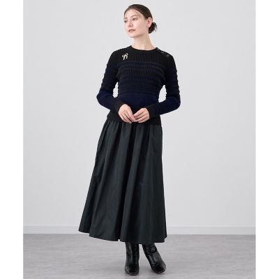 リボンビジューブローチ