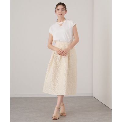 ANAYI コンパクトコットンフライス半袖 プルオーバー コンパクトコットンフライス半袖 プルオーバー | ANAYI/アナイ