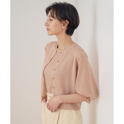 ANAYI - ANAYI 23SS 完売品 レーヨンラメクルーネック