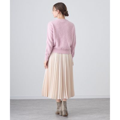 美品✨2023AW アナイ FLUFFYパール釦カーディガン カシミヤ混 38 FLUFFYパール釦カーディガン | ANAYI/アナイ | 三越伊勢丹