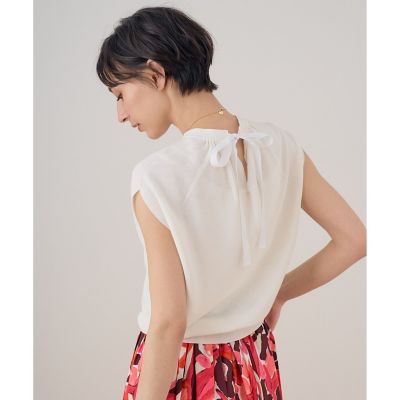 コットンナイロンバックリボン プルオーバー | ANAYI/アナイ | 三越  