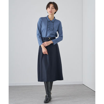 新品☆ ANAYI ウールシルクリブフロンタブル　プルオーバー/セオリー、23区 trim_ofany_itemb1cf48266e6511e