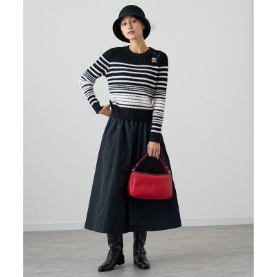 フェザーボーダー プルオーバー | ANAYI/アナイ | 三越伊勢丹  