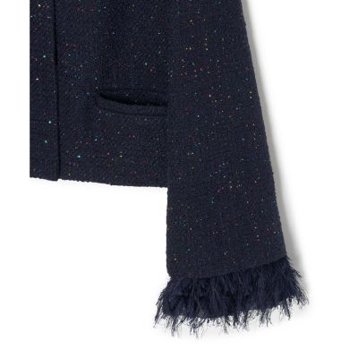 【セットアップ対応商品】コズミックツイードクルー　ジャケット