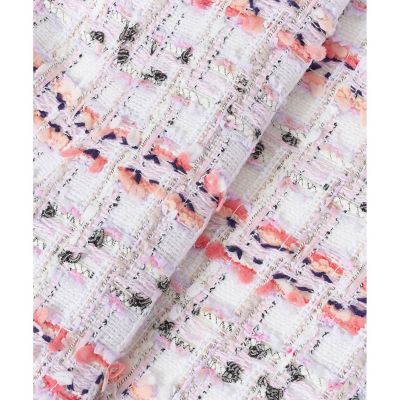 【セットアップ対応商品】コーラルピンクツイードフレアジレ