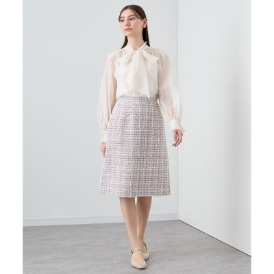 〇1395〇 ANAYI 刺繡スカート 女性