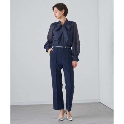 アナイ コンパクトストレッチテーパードパンツ Eternal Line 2024】コンパクトストレッチテーパード