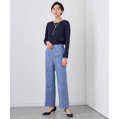 sheller ツイードフレアパンツ sheller ツイードフレアパンツ