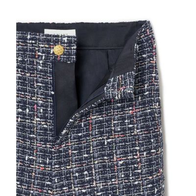 セットアップ対応商品】ミックスチェックツイードパンツ | ANAYI