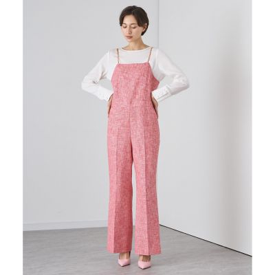Loungedress ツイードオールインワン Eternal Line 2024】メランジツイード