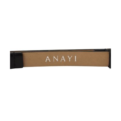 極美品 ANAYI アナイ ダブル バックル スライド ベルト ブラウン ダブルバックルスライドベルト|ANAYI OFFICIAL ONLINE STORE