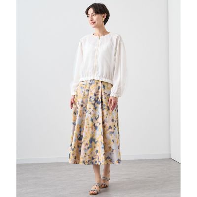 ANAYI チュールレイヤードギャザーブルゾン 38 チュールレイヤードギャザーブルゾン | ANAYI/アナイ | 三越