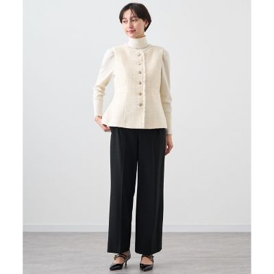 アナイ　フィルムツイードペプラムジレ フィルムツイードペプラムジレ|ANAYI OFFICIAL ONLINE STORE｜アナイ