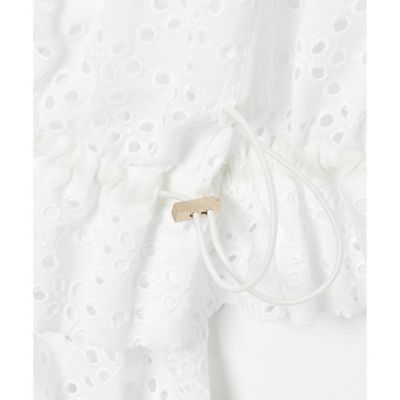 コットンエンブロイダリーブルゾン