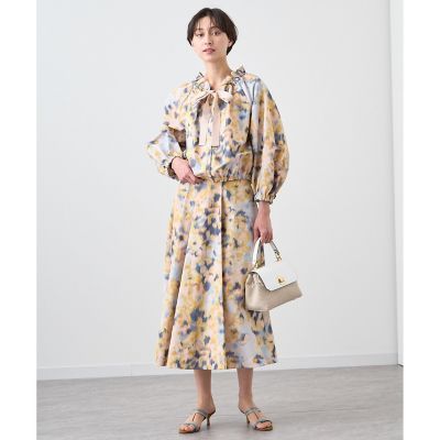 セットアップ対応商品】ほぐしジャガードボリュームパフブルゾン 