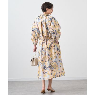 セットアップ対応商品】ほぐしジャガードボリュームパフブルゾン 