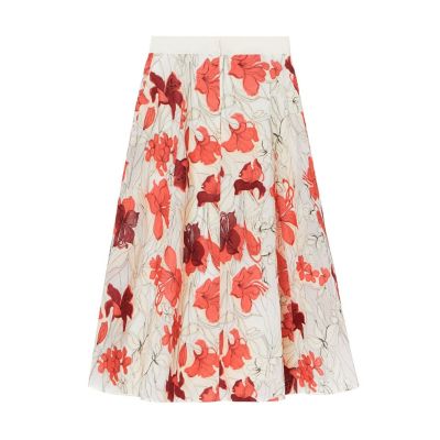 ANAYI（アナイ）♡オーガンジーフレアスカート セットアップ対応商品】フラワーオーガンジーフレア スカート | ANAYI