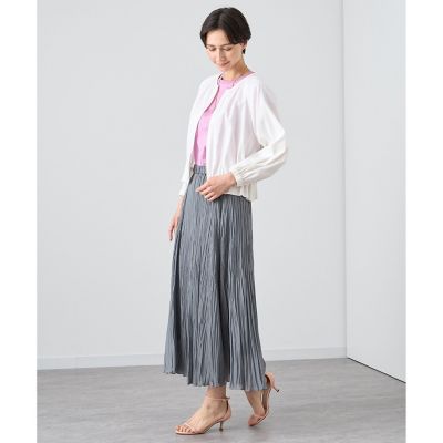 シルクコットンローンプリーツスカート | ANAYI/アナイ | 三越伊勢丹
