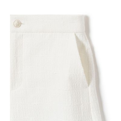 セットアップ対応商品】スラブツイードキュロットパンツ | ANAYI