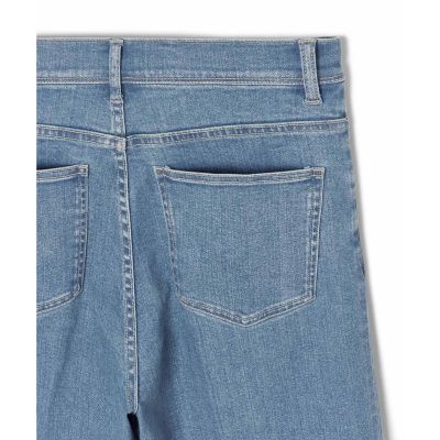 ストレッチデニムワイドパンツ