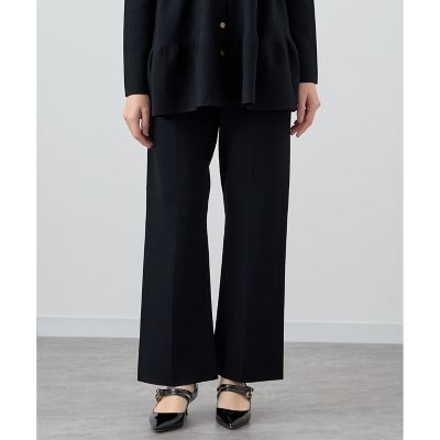 【セットアップ対応商品】レーヨンナイロンニットパンツ