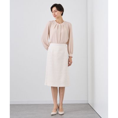 セール】 シフォンジョーゼットフリル ブラウス （シャツ