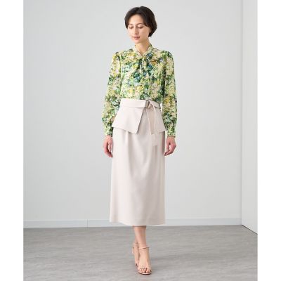 ANAYI ボタニカルプリントブラウス デジタルボタニカルプリントブラウス | ANAYI/アナイ | 三越伊勢丹