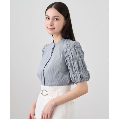 ANAYI（アナイ）の「シルクデシンボウタイ ブラウス <手洗い可